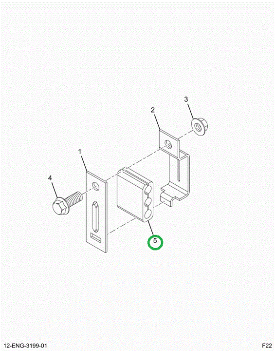 1805325C1 PAD PIPE CLAMP