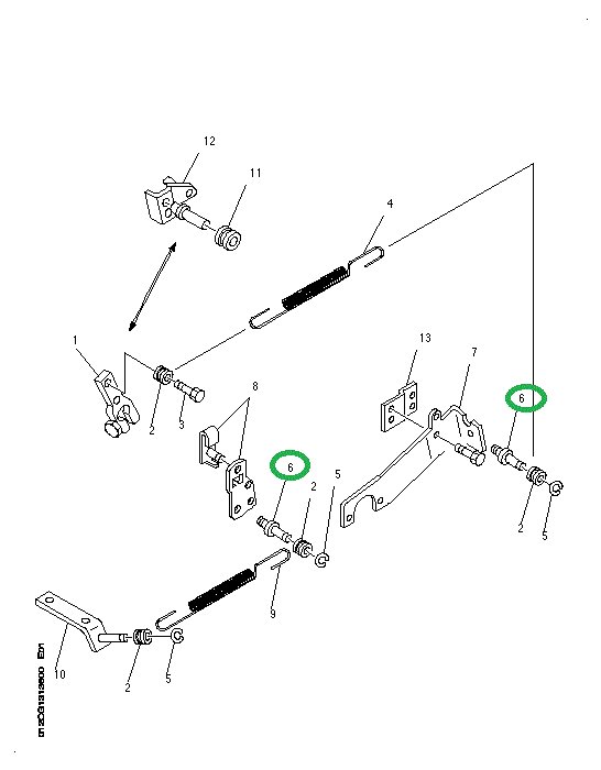 1806279C1 POST ROCKER ARM