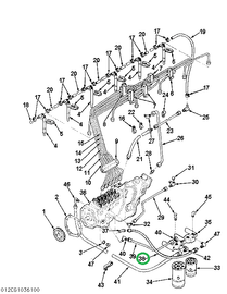 1806602C91 TUBE OIL LEVEL GAUGE