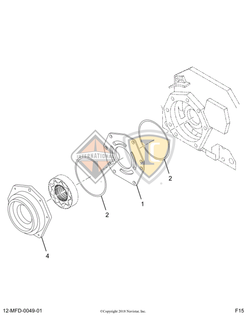 1808832C93 PUMP,KIT, OIL PUMP