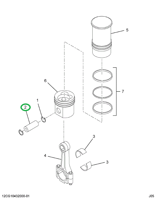 1809914C1 PIN  PISTON