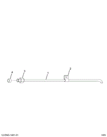 1811430C91 TUBE AIR INTAKE OR DUCT