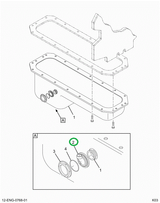 1813198C1 ADAPTER  OIL LEVEL GAUGE