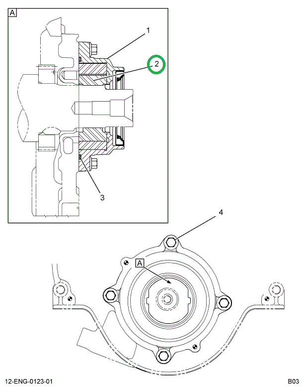 1814589C3 PUMP ASSY OIL GEROTOR