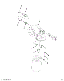 1814684C2 HEADER ASSY OIL REAR