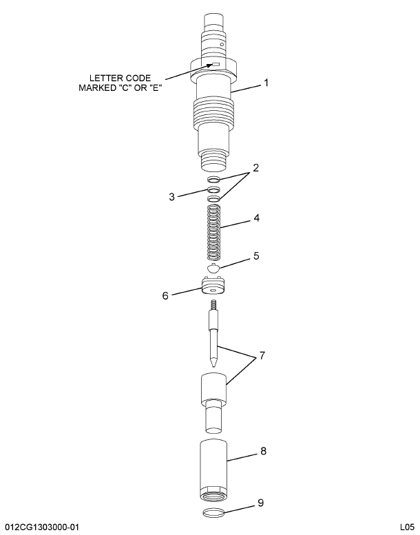 1816605C91 NOZZLE & HOLDER ASSY.