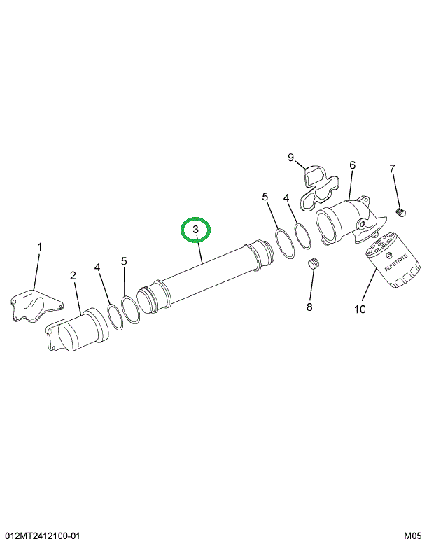 1816626C1 COOLER OIL