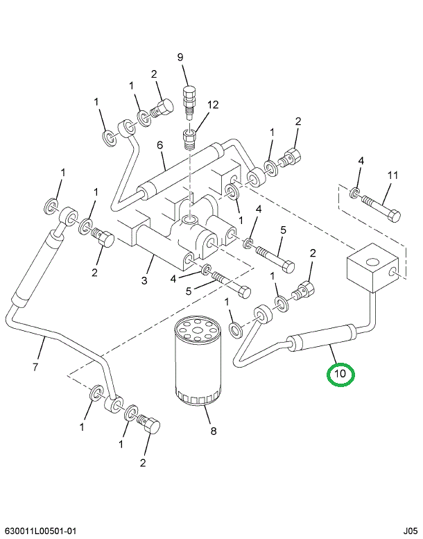 1817523C2 TUBE TRANSFER PMP INLET