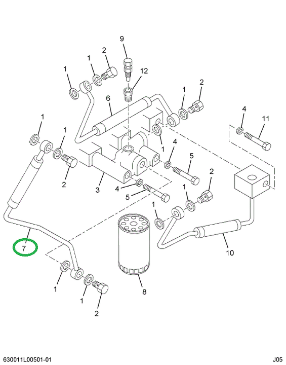 1817527C1 TUBE INJ PMP INLET