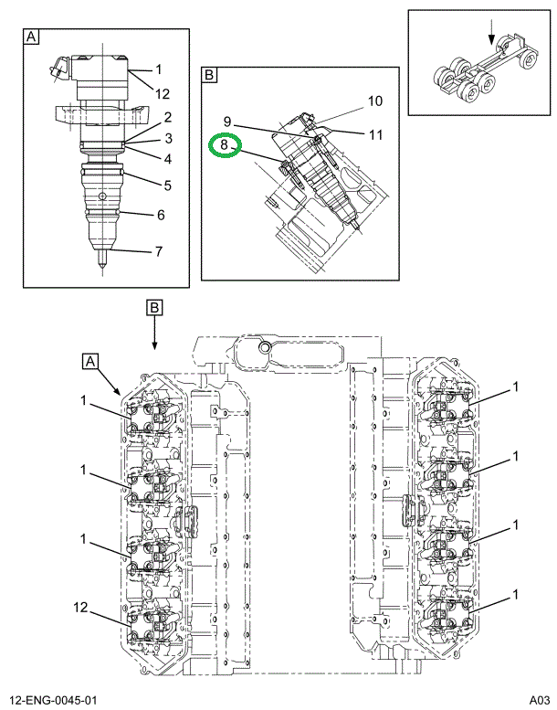 1818169C1 BOLT  INJECTOR