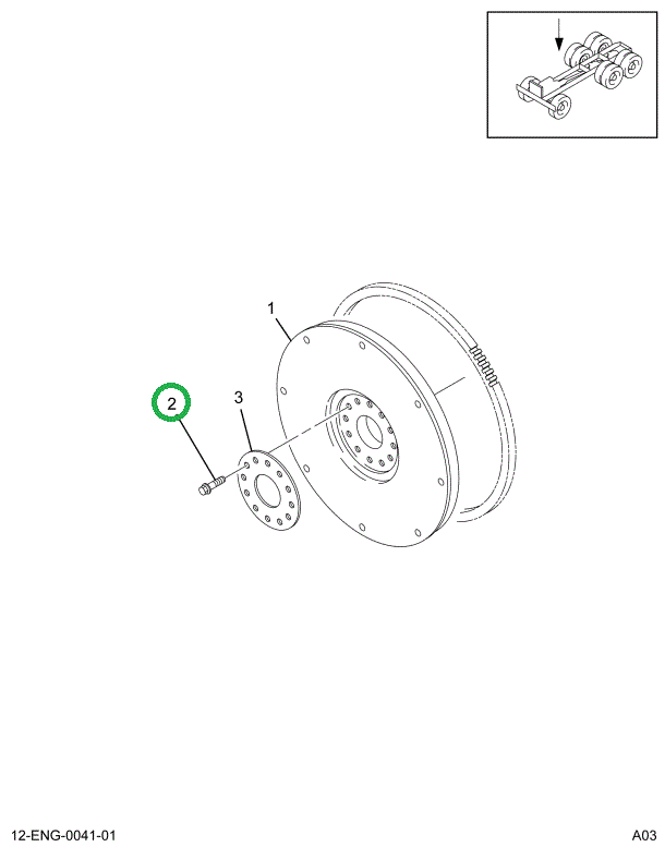 1818242C1 BOLT M12 X 48MM