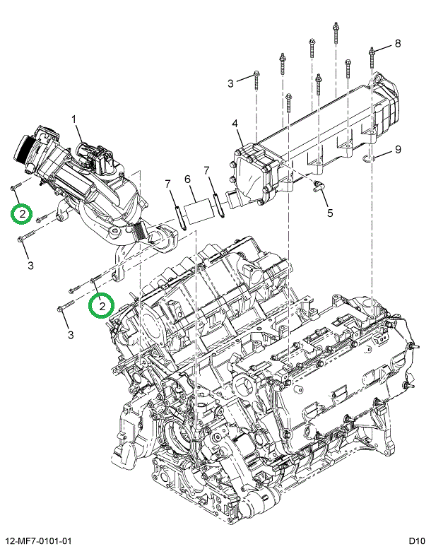 1818279C1 BOLT  M6X30 HEX FLANGE