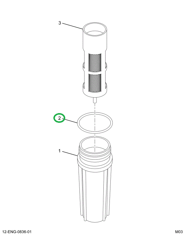 1818518C1 RING O STRAINER