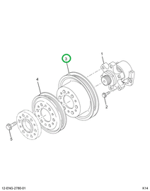 1820308C1 PULLEY FAN