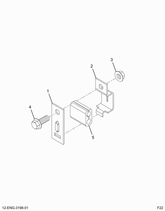 1820362C91 CLAMP  INJ PIPE (2 PIPE)