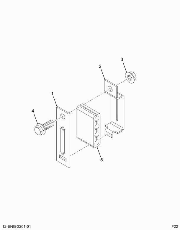 1820364C91 CLAMP  INJ PIPE (4PIPE)