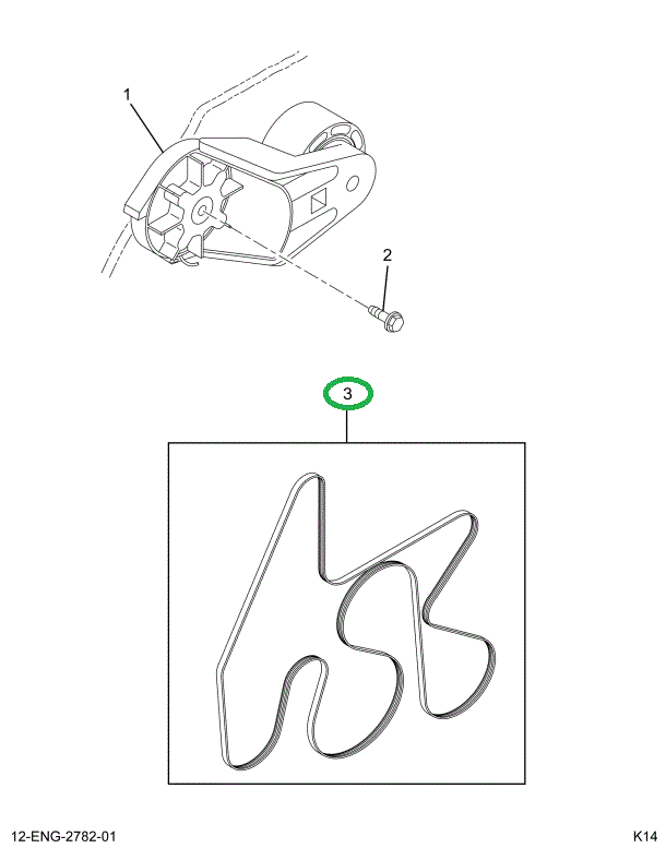 1820547C5 ADJUSTER,BELT, 466