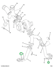 1820747C1 FLANGE, EXHAUST TUBE