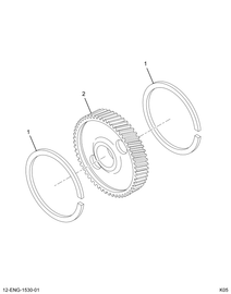 1820853C92 GEAR ASSY, CAMSHAFT