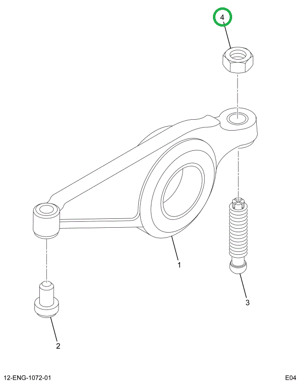 1820923C2 NUT VALVE ADJ SCREW