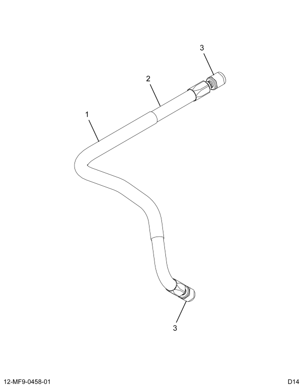 1821023C1 HOSE  AIR COMP