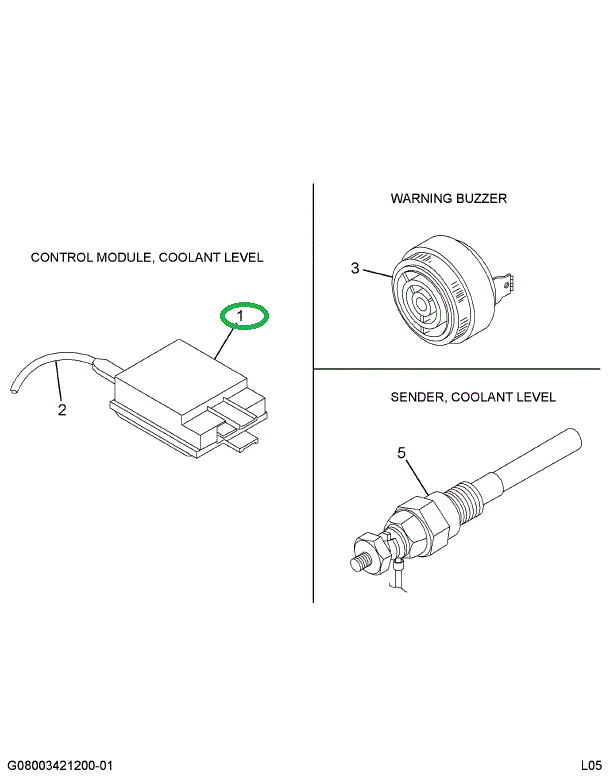 1821712C1 CONTROL,MODULE ALARM WIF