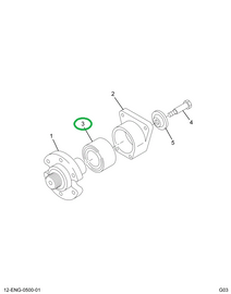 1822007C1 BEARING  FAN