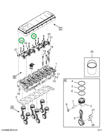 1822018C1 BOLT  M10 X 90MM
