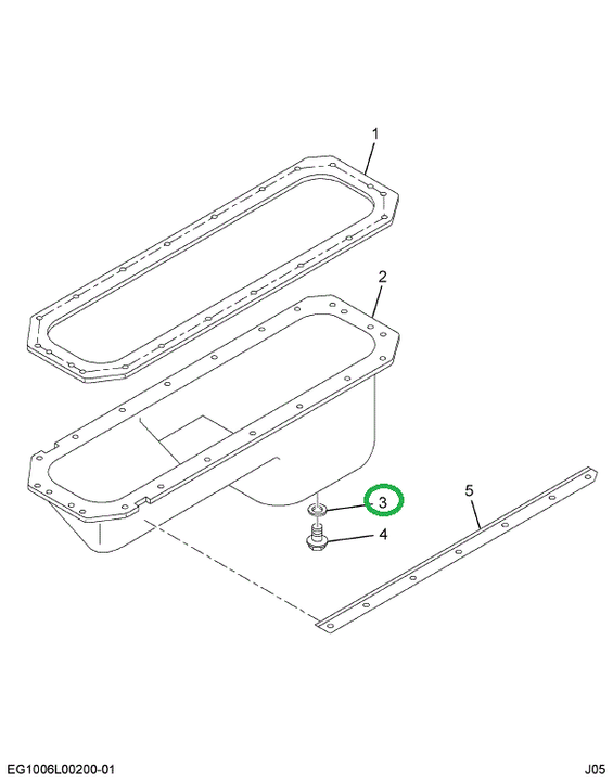 1822054C1 GASKET OIL PAN DR PLUG