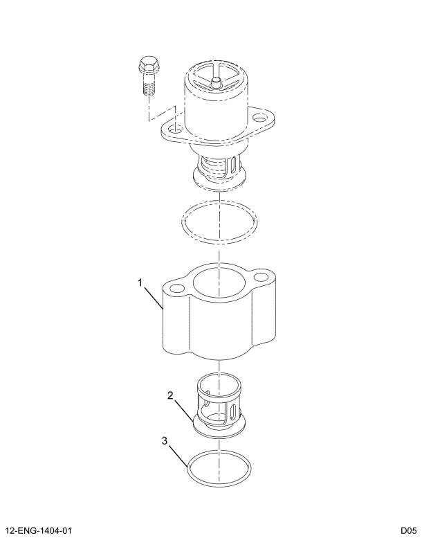 1822111C93 HOUSING ASSY THERMOSTAT