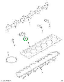 1822120C1 GASKET TURBO ADAPTER