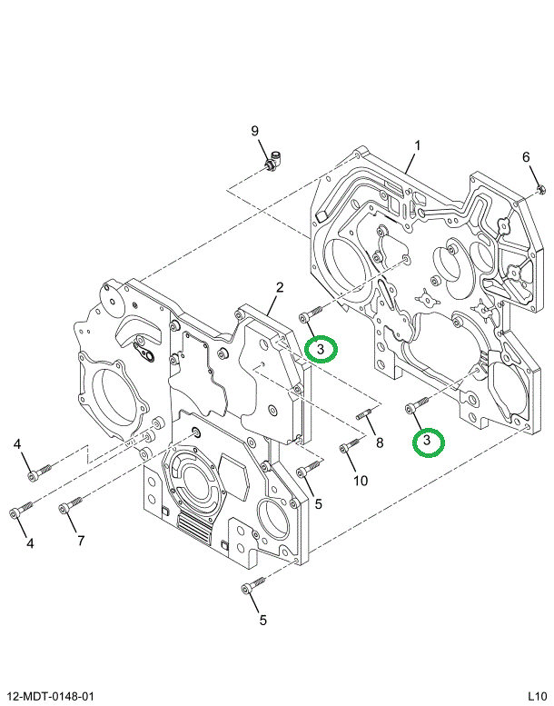 1822121C2 BOLT, HF SPCL-M8P