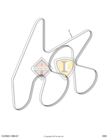 1822500C1 BELT,8PK. 74.00