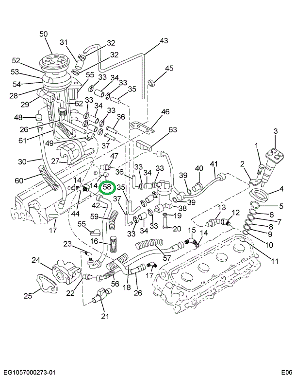 1822607C91 PLUG ASSY SUPPLY RAIL