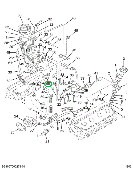 1822607C91 PLUG ASSY SUPPLY RAIL