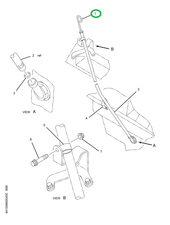 1822797C2 GAUGE OIL LEVEL