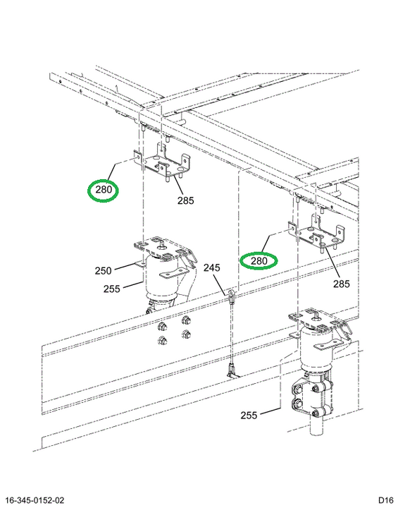 1823143C1 BOLT,HEX FLANGE,M12 X 150