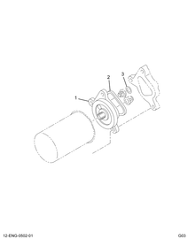 1823351C94 PACKAGE COOLANT HEADER