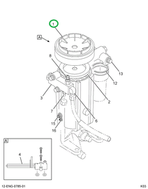 1823650C91 PACKAGE FILTER HSNG.ASSY