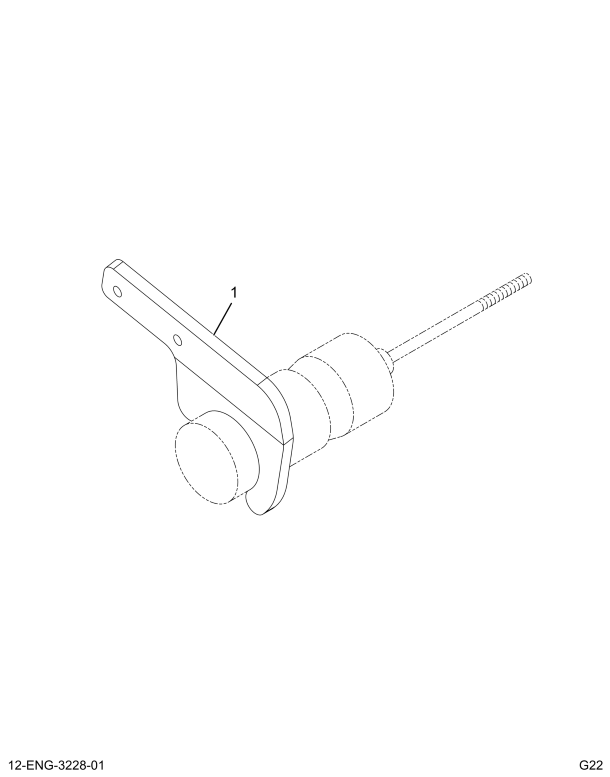 1823723C91 BRACKET ASSEMBLY SOLENOID