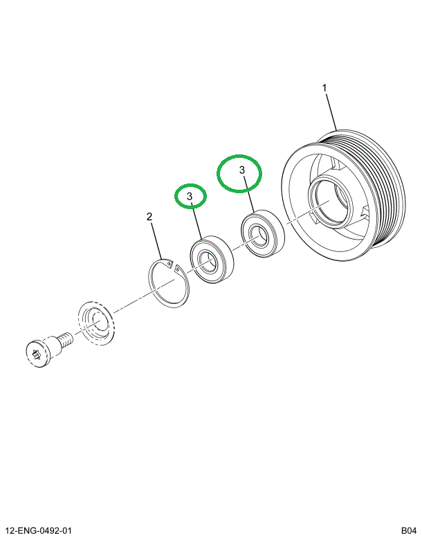 1824389C1 BEARING ASSY BALL