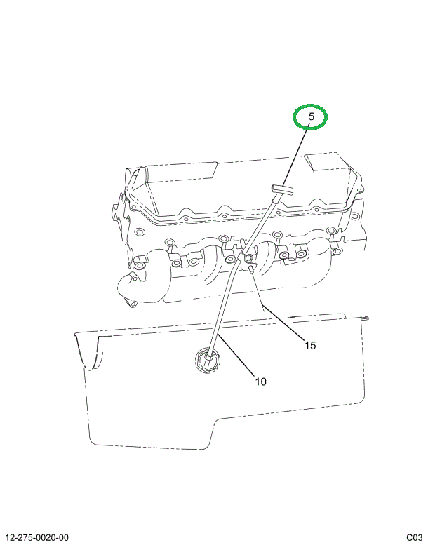 1824561C1 GAUGE OIL LEVEL