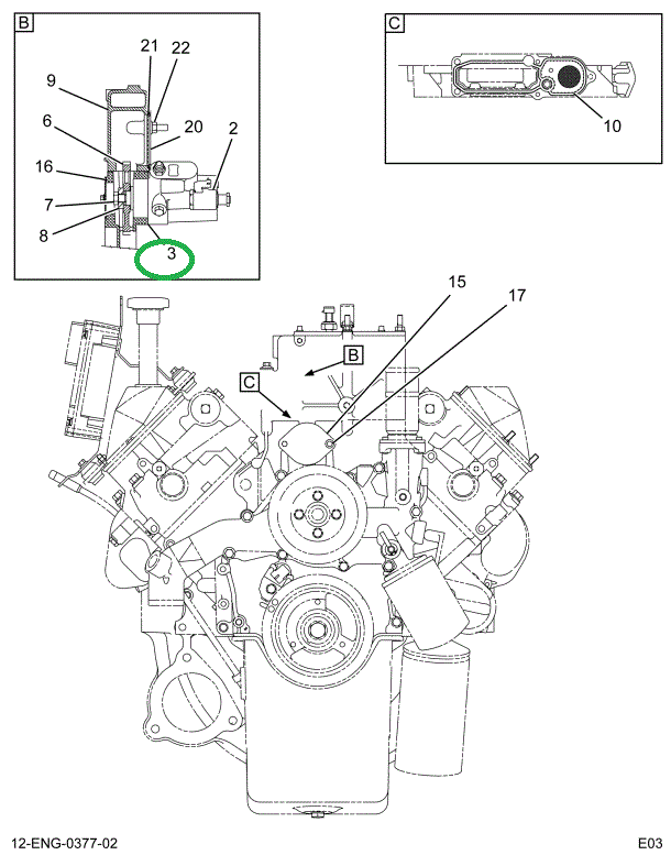 1825163C2 GASKET PUMP FLANGE