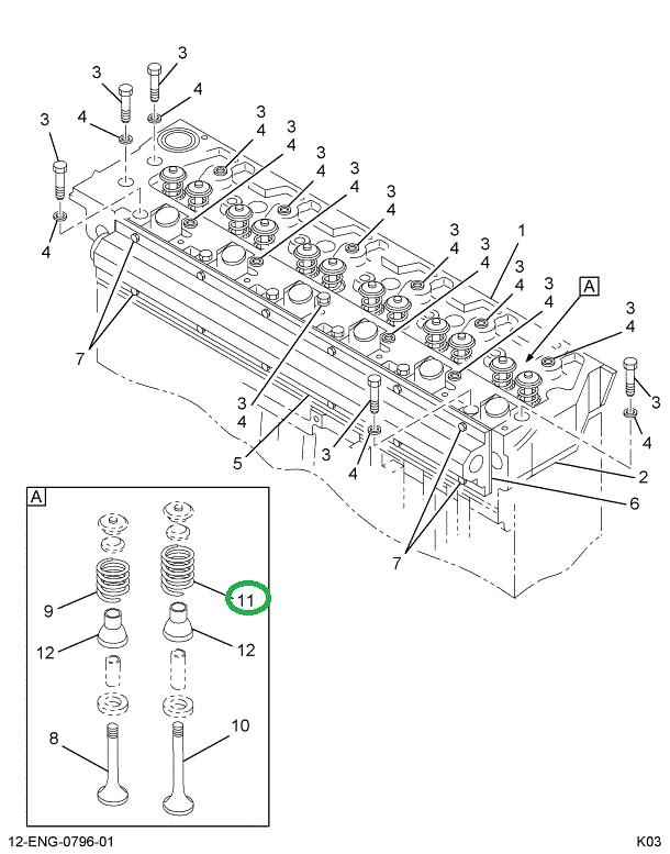 1825540C1 SPRING VALVE EXHAUST