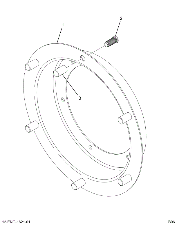 1827180C3 ADAPTER CONVERTER HSG TO ENGIN