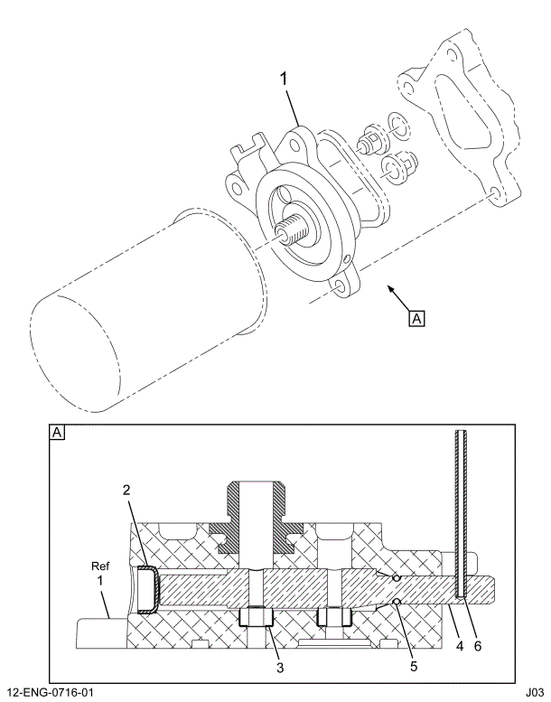 1827689C91 FILTER,HEADER ASSY. COOLANT FI