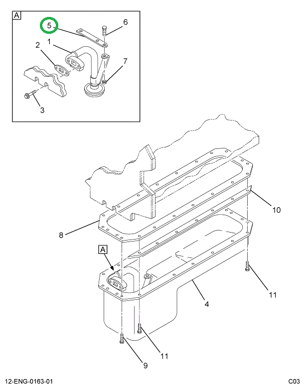 1827872C1 BRACKET SUCTION TUBE