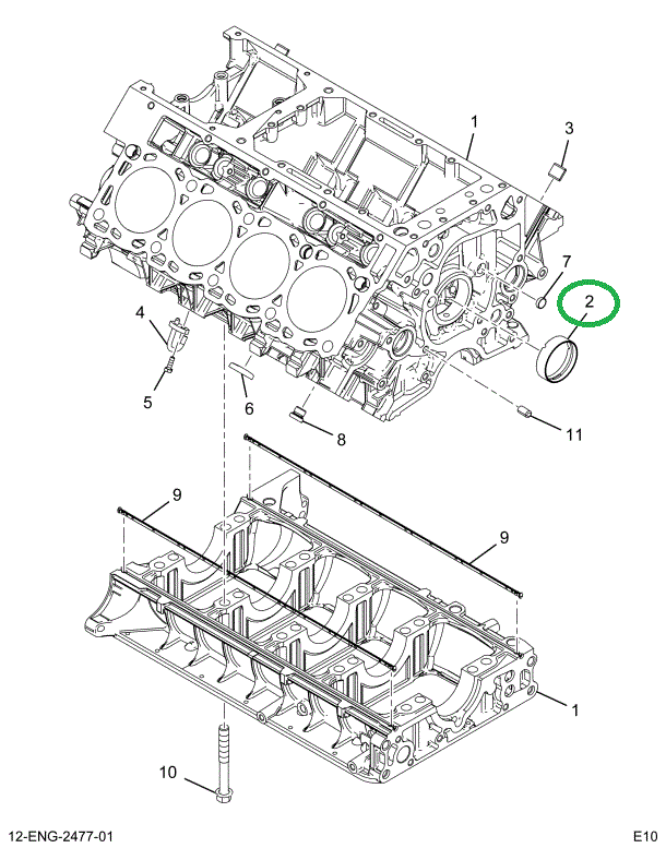 1828127C1 BUSHING CAMSHAFT