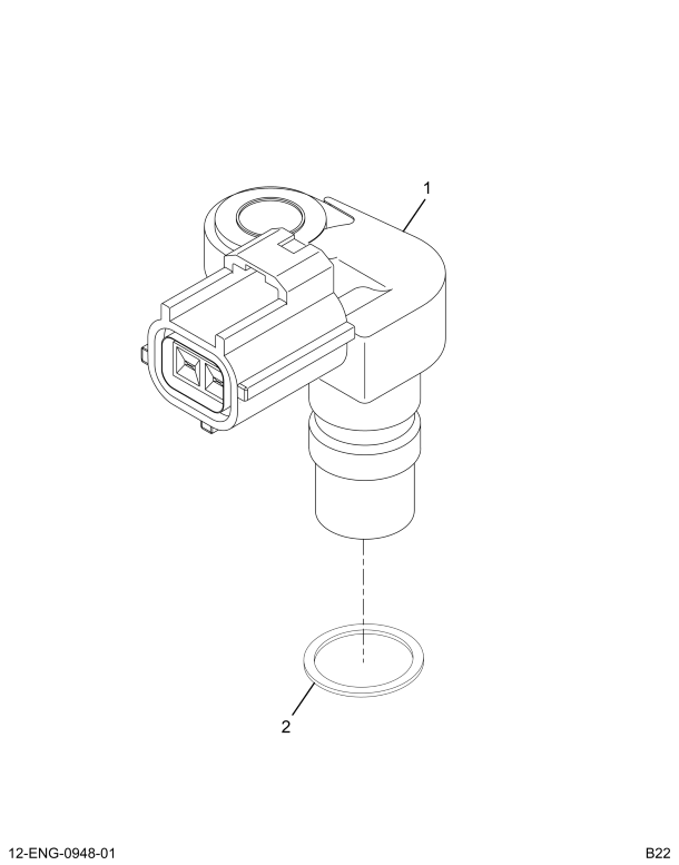 1828345C91 SENSOR, ASSY, CSHAFT POSITION