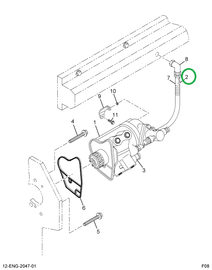 1829802C1 HOSE ASSY. HIGH PRESSURE